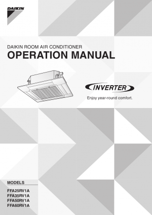 Operation Manuals Daikin