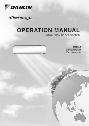 Operation Manuals | Page 6 | Daikin