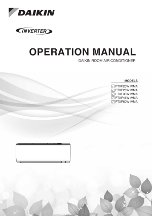 Operation Manuals | Page 4 | Daikin